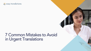 urgent translations services