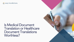 Healthcare translation services